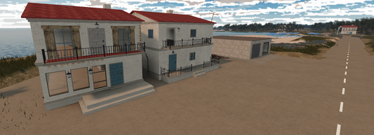 Strategic airbase in Roblox featuring military aircraft and forested terrain