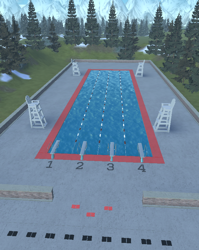 Detailed military headquarters in Roblox featuring Canadian flags and structures